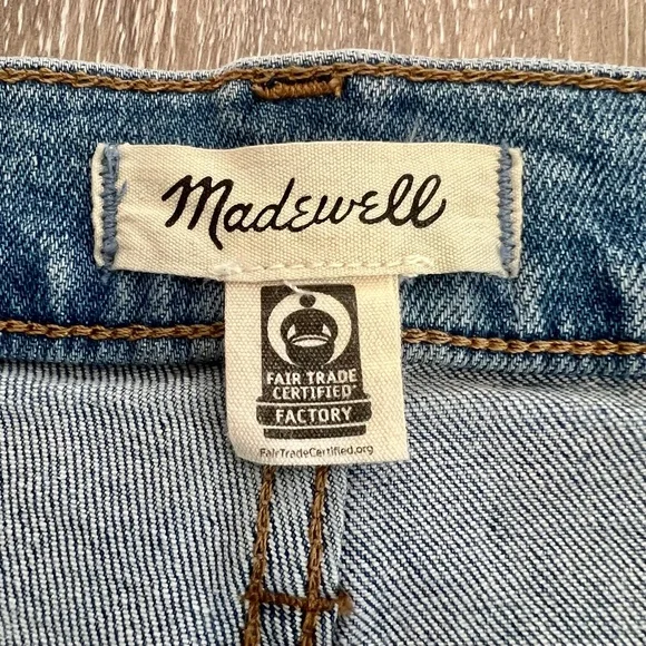 Madewell 11" High Rise Flare Jeans Size 24 - Picture 9 of 10